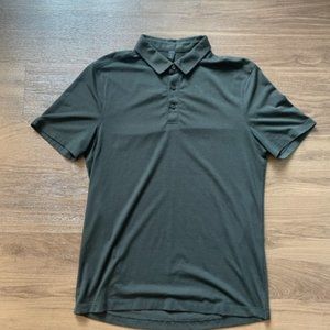 Lululemon Men's Metalvent Polo - Black - Medium